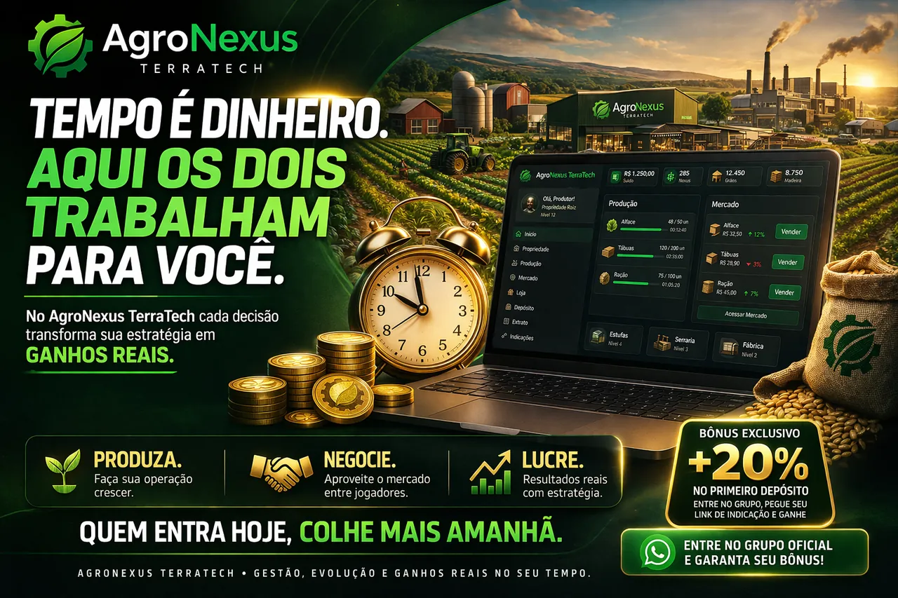 Tela do AgroNexus TerraTech